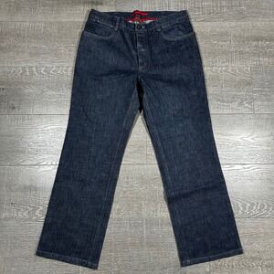 Prada Men's Dark Wash Denim Jeans Button Fly Size 5 Pocket